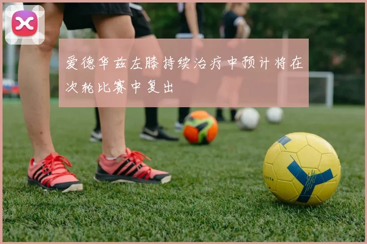 爱德华兹左膝持续治疗中预计将在次轮比赛中复出